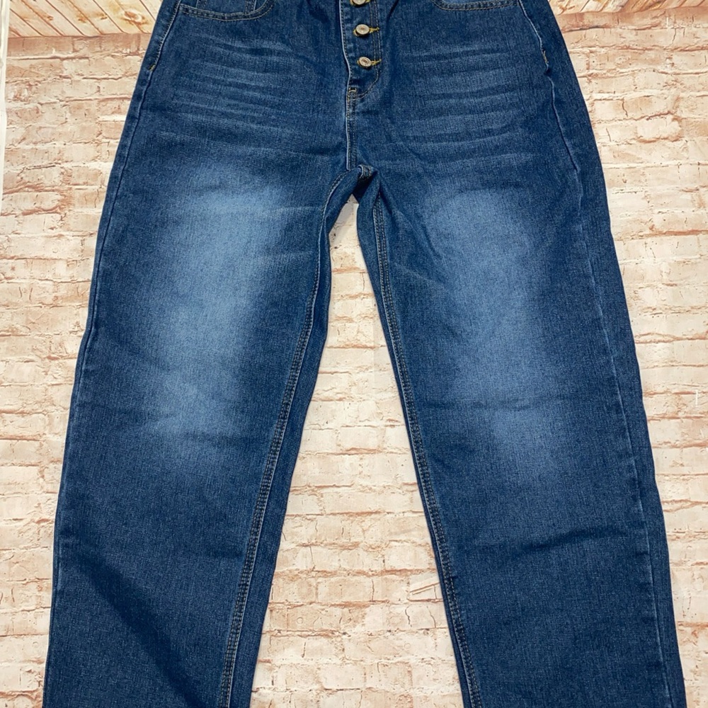 SHEIN button up jeans
